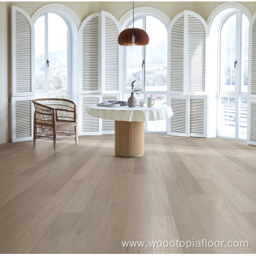 Nice quality Minimalist style European Oak engineered floor